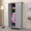 Landulf 2 Door Manufactured Wood Wardrobe