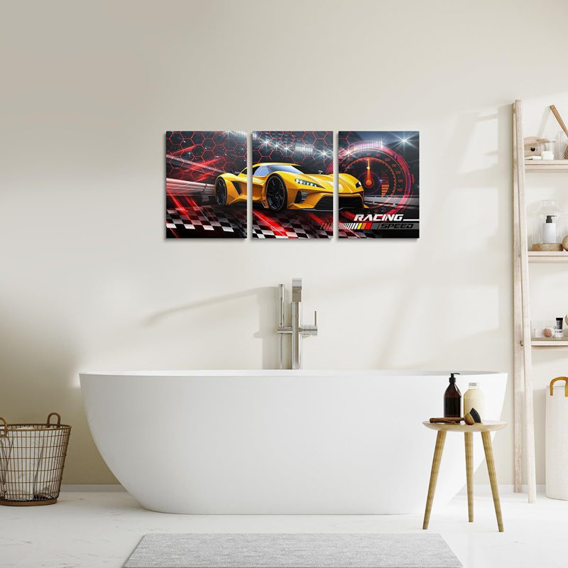 3 Piece Wrapped Canvas Print