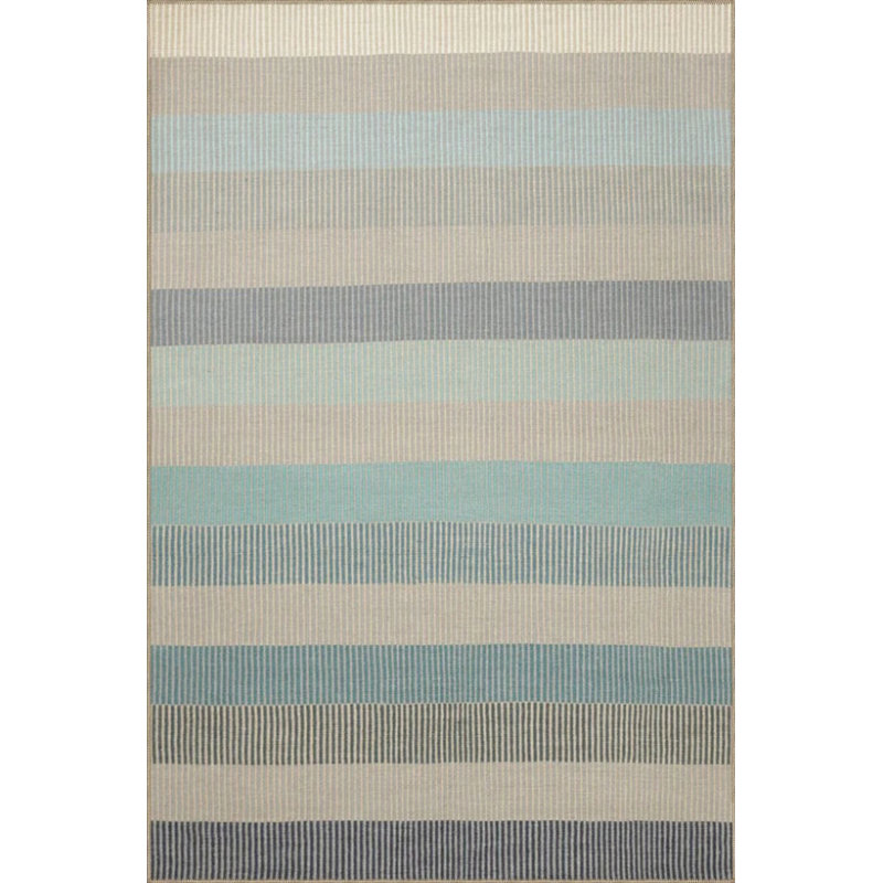 Tapis tissé multicolore, Rectangle 4 pi x 5 pi 11 po