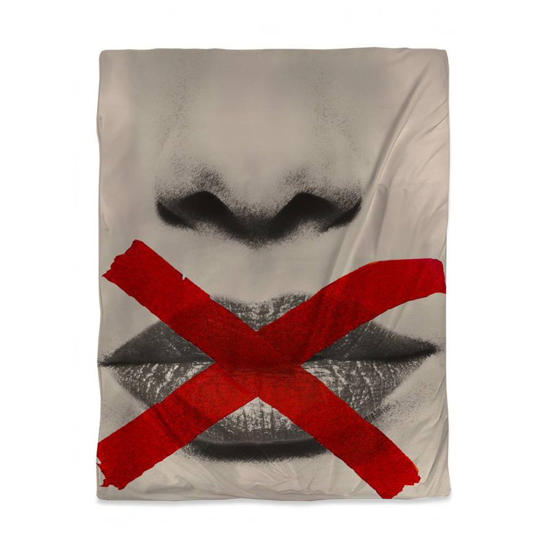 Duvet Cover Prints Sateen Duvet Cover, Red