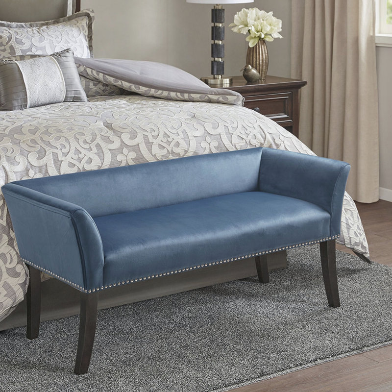 Banc d'appoint voir ci-dessous, Bleu
