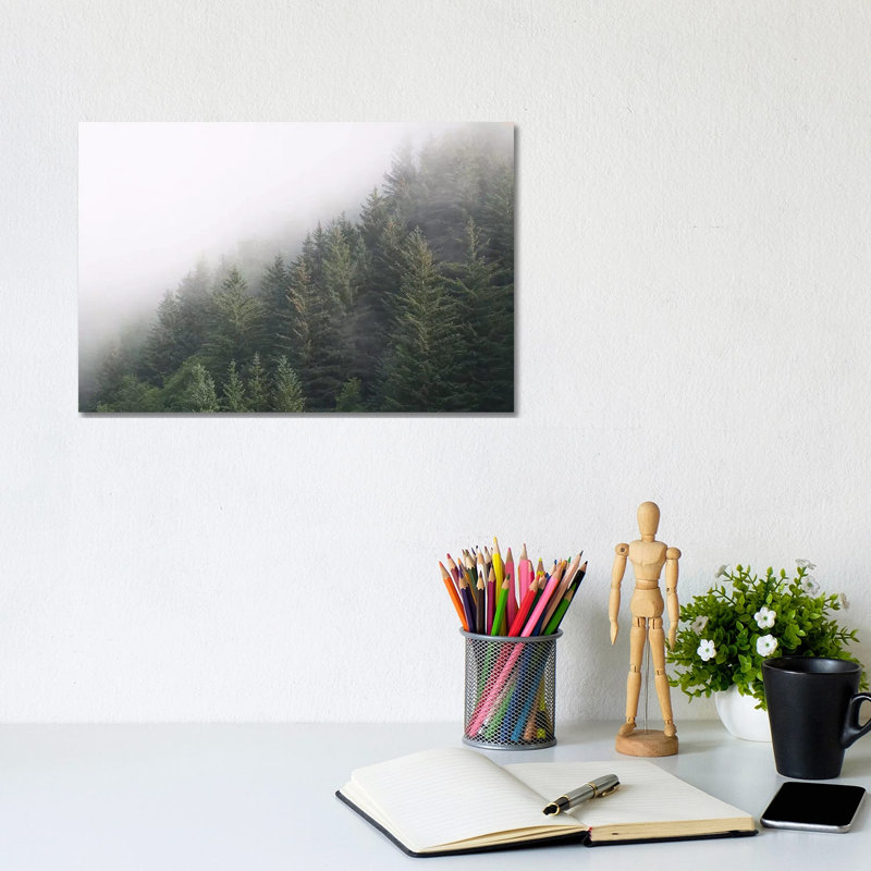 Alaska Green Trees by Kari Brooks - Wrapped Canvas Gallery-Wrapped Canvas Giclée, 20.32 cm H x 30.48cm W