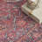 Machine Washable Oriental Red Area Rug-112557375