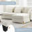2 - Piece Corduroy Sectional-43222580