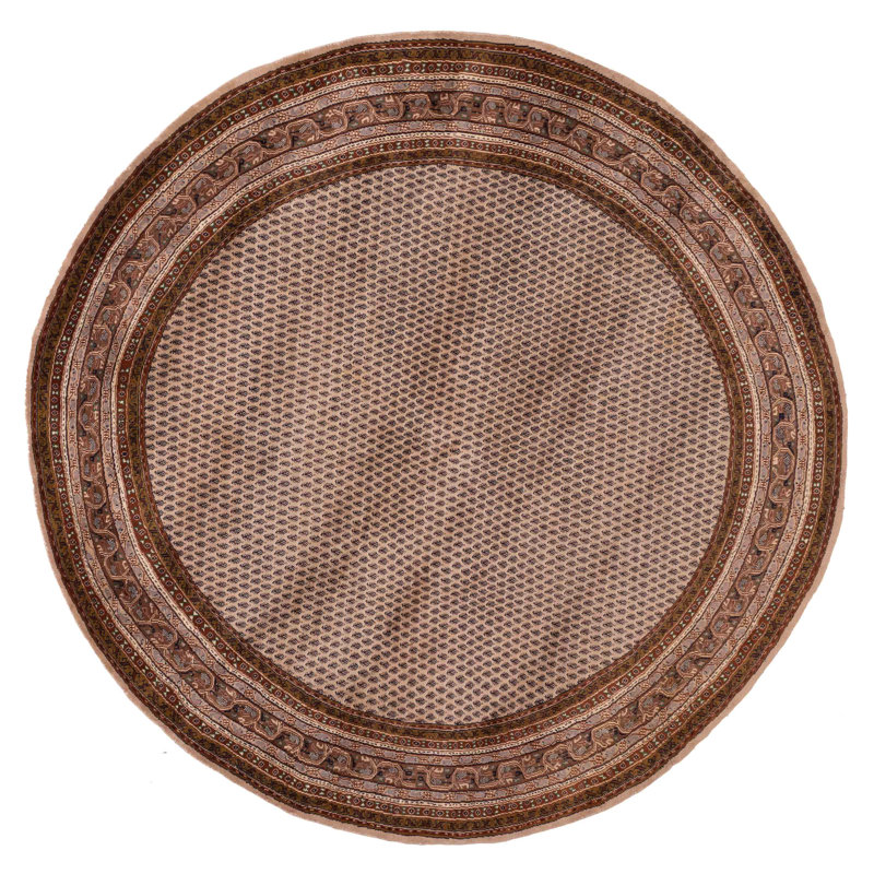 Tapis beige Royal Mahal 9 pi 4 po x 9 pi 5 po