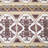 Oriental Kilim Microfiber Geometric Fitted Sheet-100245045