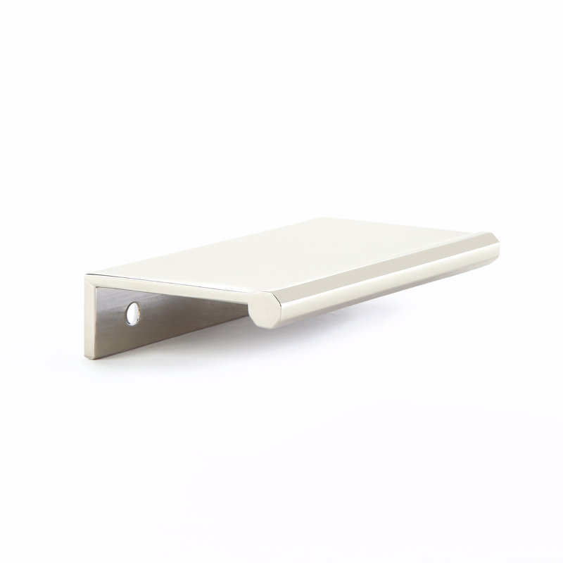 Baker Finger Pull, Polished Nickel