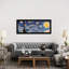 The Starry Night by Vincent Van Gogh - Panoramic Painting on Canvas-181303647-181303646