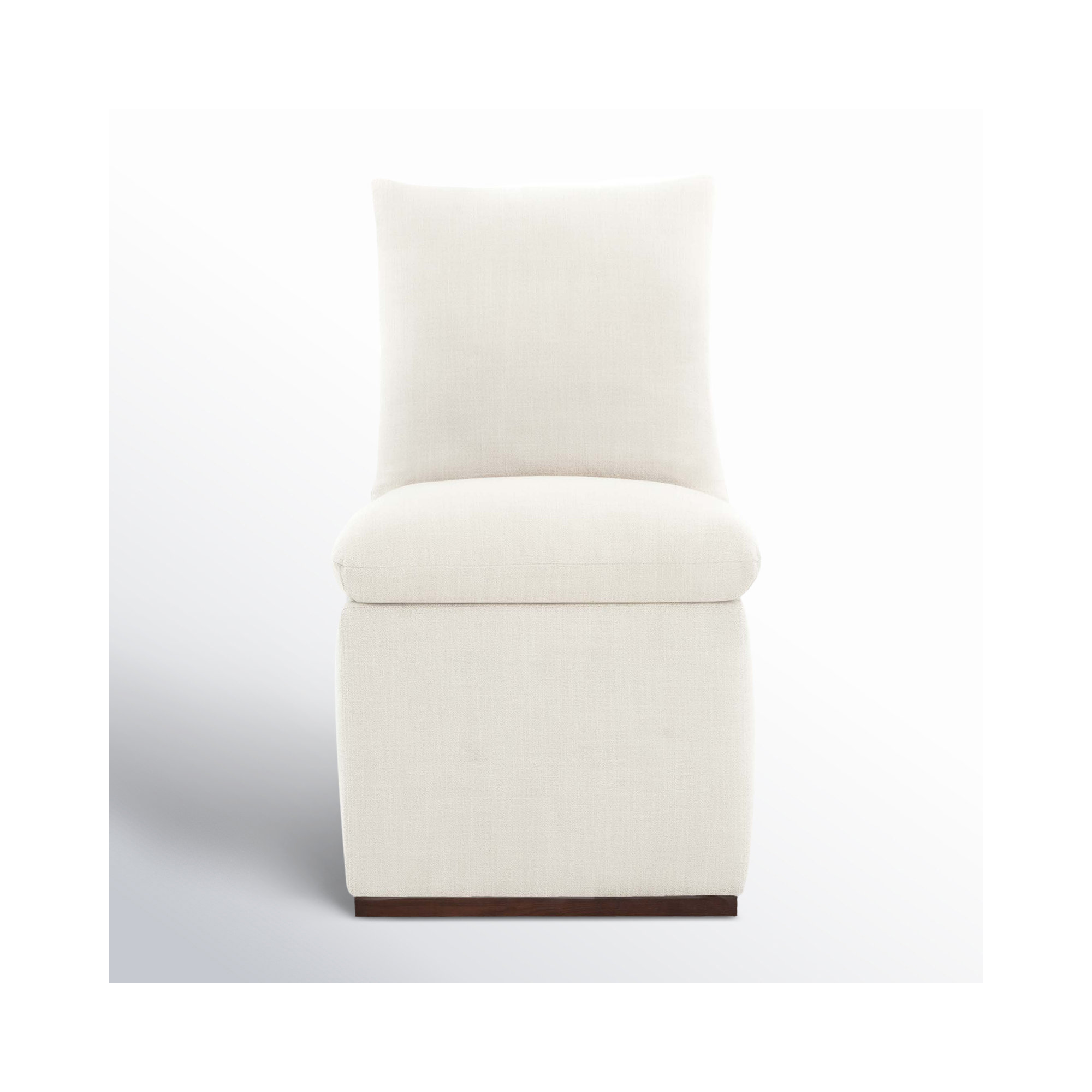 Bobbi Upholstered Dining Chair, Flannigan Cotton Performance Weave