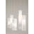 10 - Light White LED Cluster Pendant-66455185-66455186