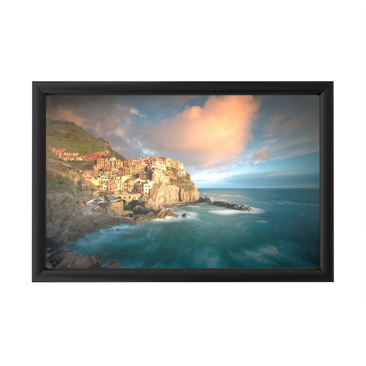 Dovecove Cinque Terre, Italia Framed On Plastic / Acrylic by Alan Klu ...