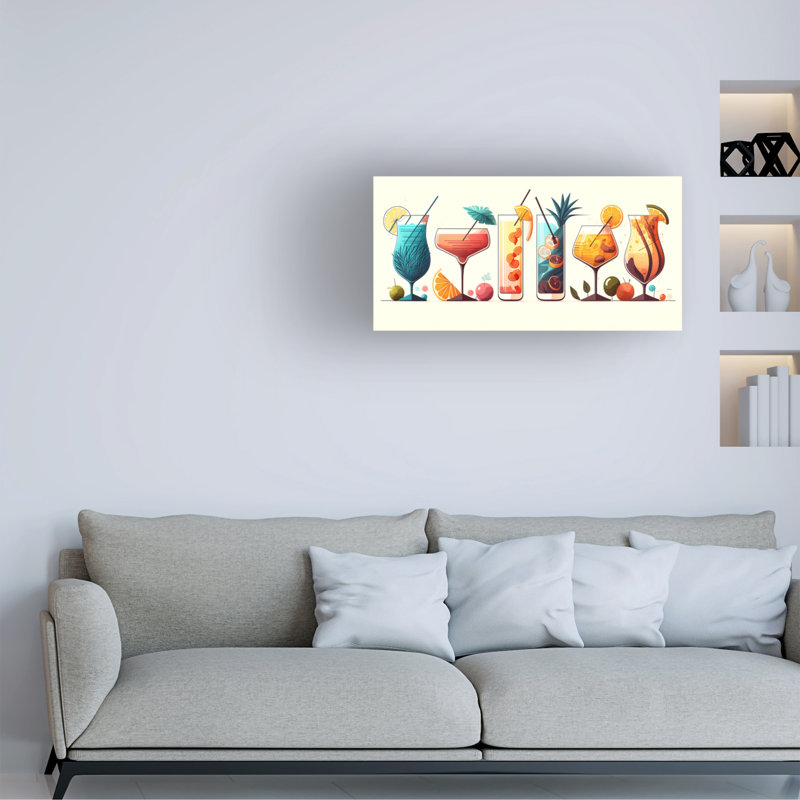 Modern & Contemporary Contemporary, 19" W x 10" H