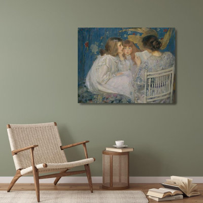 «Jungle Tales» par James Jebusa Shannon - Art mural sur toile tendue avec châssis