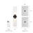 2- Light Dimmable Black Armed Wall Sconce