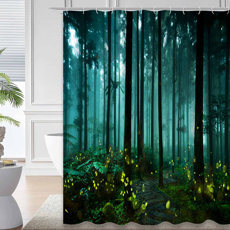 Rideau de douche Firefly, 72" L x 72" W