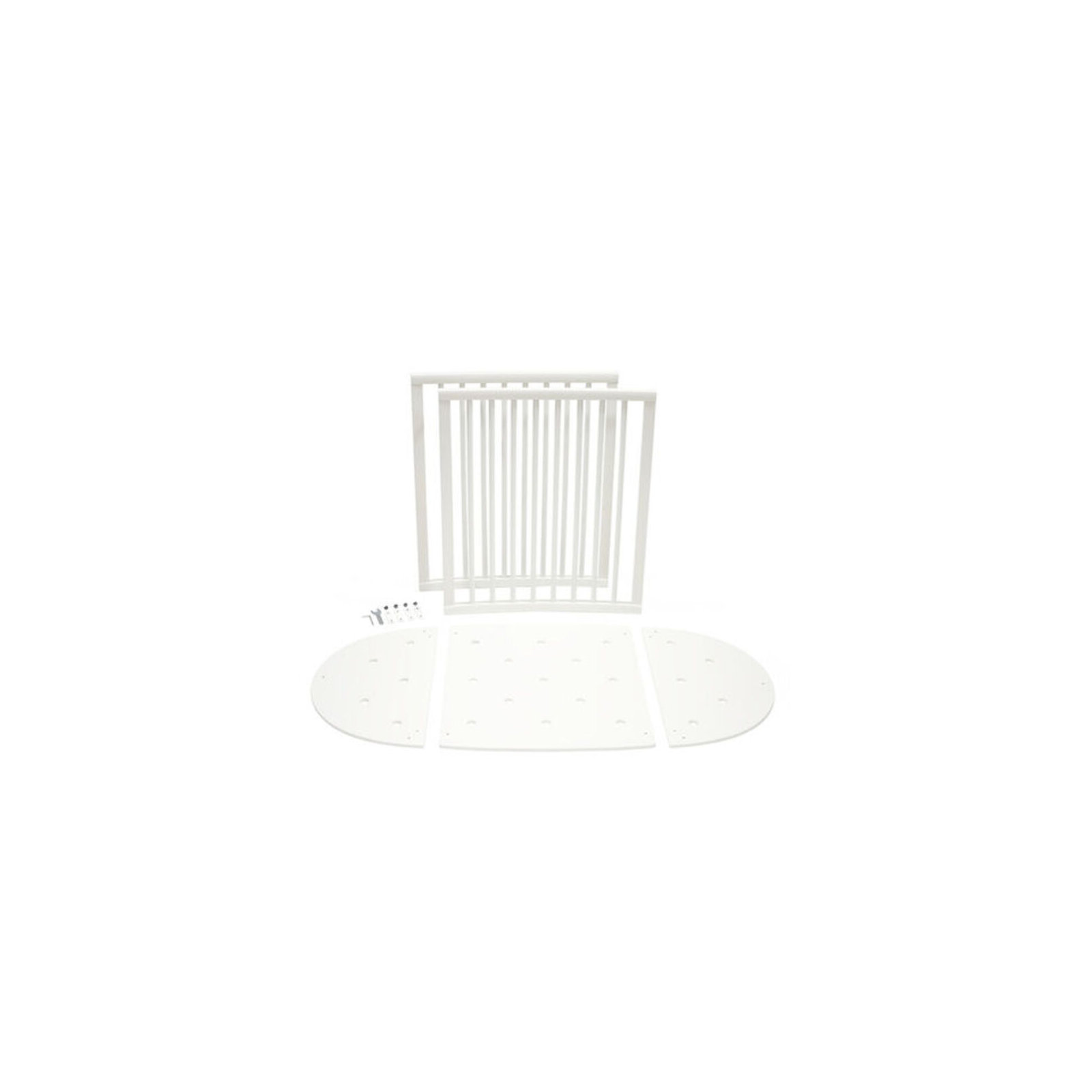 Crib Side Rails, White