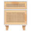 Alzuphar 40cm W Bedside Table