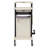 40.5'' H x 18'' W 1 AV Cart with Wheels