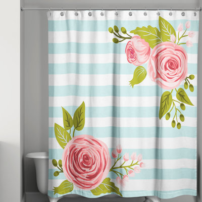 Rideau de douche simple Bartram