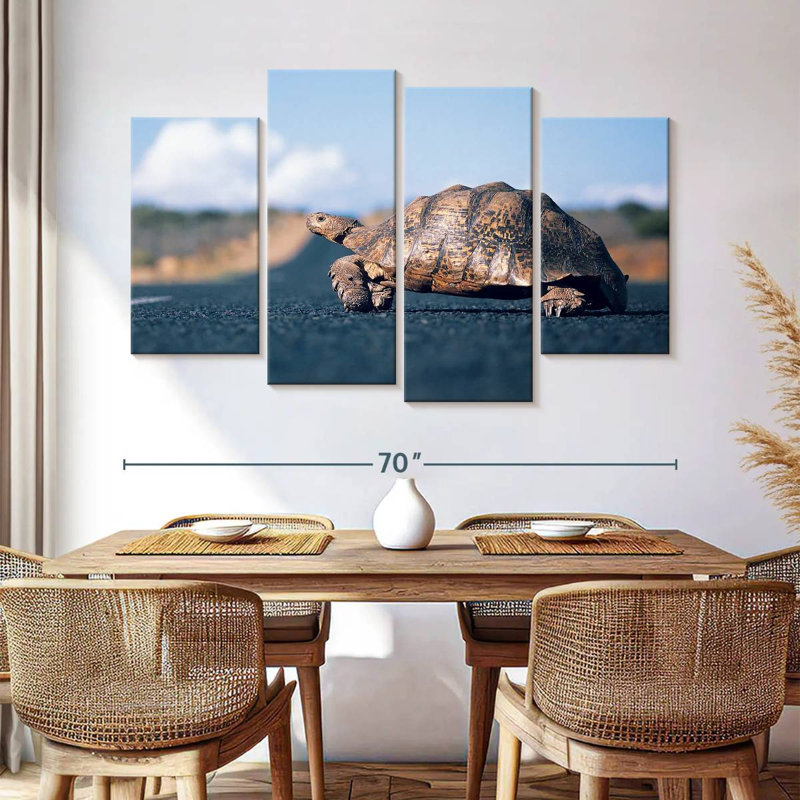 Brampt Crossing Turtle, 42" H x 68" W