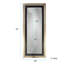 Contemporary Rectangle Solid Wood Beveled Mirror