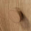Table de nuit, finition brune