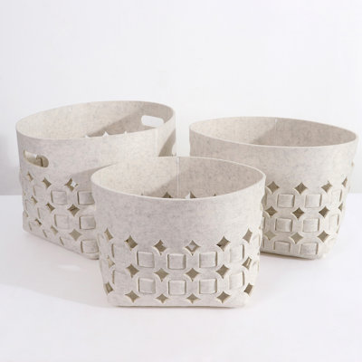 Cubes de rangement en tissu Bayou Breeze