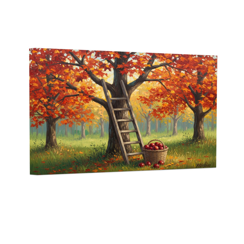 Paysage et nature, H 12 po x l 18 po