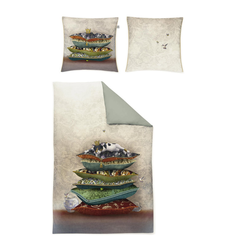 Juwel Duvet Cover Set, Single - 1 Pillowcase (80 x 80 cm)
