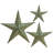 Metal Indoor Outdoor Star Wall Decor Set-1786246149