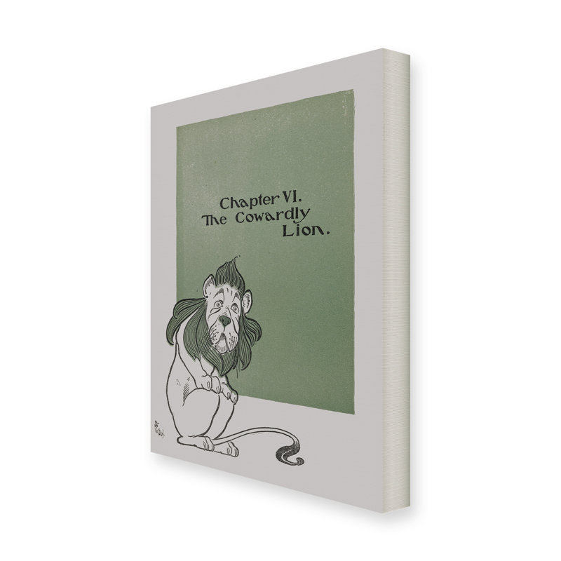 William Wallace Denslow - Wrapped Canvas Print, 80 cm H x 60 cm W x 5 cm D