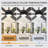 60" Modern Ceiling Fan with Light and Remote, Quiet Reversible DC Motor, 6-Speed Dimmable 3CCT LED Ceiling Fan for Living Room, Bedroom