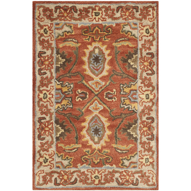 Cranmore Hand Tufted Wool Oriental Rug, Rectangle 2' x 3'