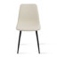 Ensemble de salle à manger rectangulaire en bois manufacturé avec chaises rembourrées (ensemble de 7)-881303958