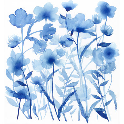 " UA CH Cobalt Sway I " by Grace Popp Painting Print