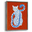 «Complementary House Cat II», reproduction encadrée - bois massif-155134560