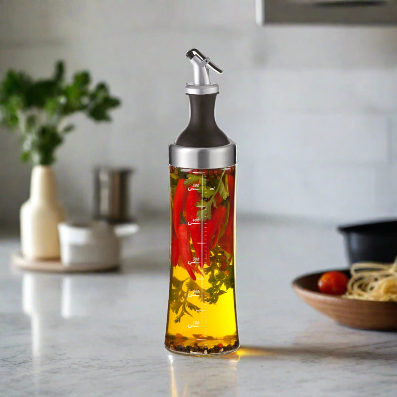 18.5oz. Glass Single Oil / Vinegar Cruet