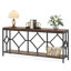 Très longue table d'appoint 70,86 po, console 2 niveaux-209094327