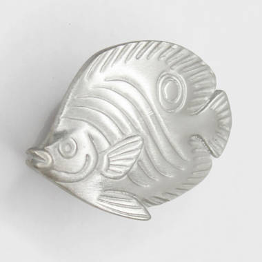 Sea Life Cabinet Knobs 2 Butterfly Fish Right Facing Knob