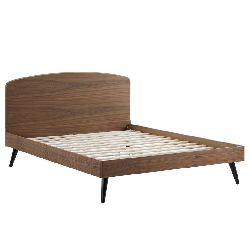 Bronwen Wood Platform Bed, Full