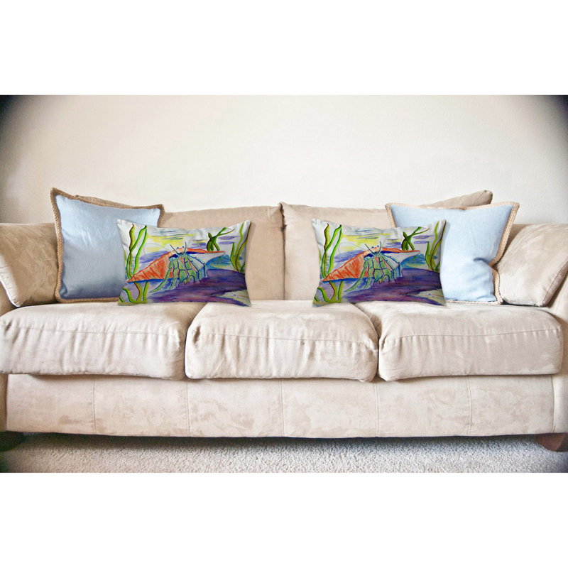  Coussin lombaire intérieur / extérieur Hermit Crab, 16 po x 20 po