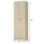 Salem 2 Door Wardrobe-1185300865
