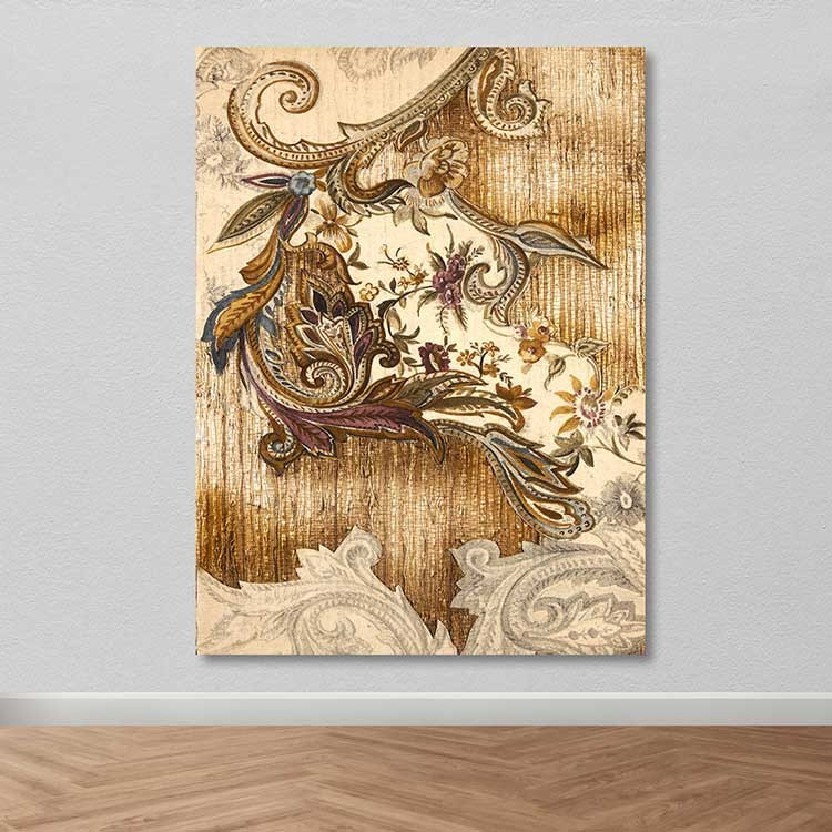Peinture décorative sur toile