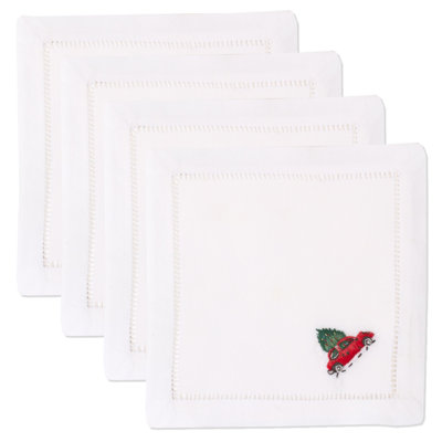 Christmas Tree Car Cocktail Napkins