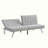 Gonnelli Armless Sofa, Modern Sofa, Accent Sofa-409338439