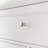 46.3" Changing Table Dresser with 3 Drawers & 2 Storage Cabinets, Nursery Dresser with Changing Top-826664036