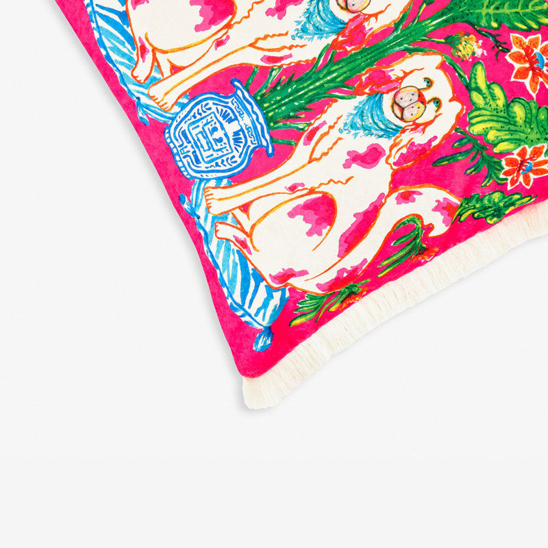 Aheli Square Cushion Cover