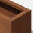 Corten Steel Series Rectangular Metal Span Planter-20733629