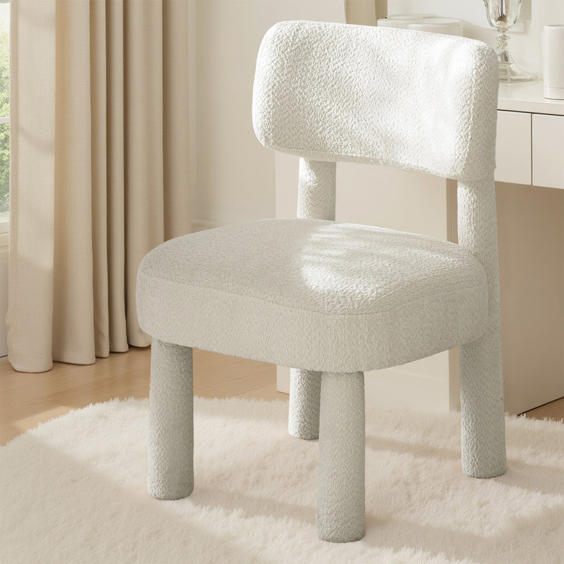 Chaise de salle à manger Cherry, Beige