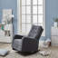 Chaise berçante rembourrée capitonnée Faymon-349274079